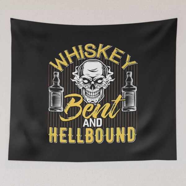 Item preview, Whiskey T-ShirtWhiskey Bent And Hellbound designed and sold by EvansCoppin.