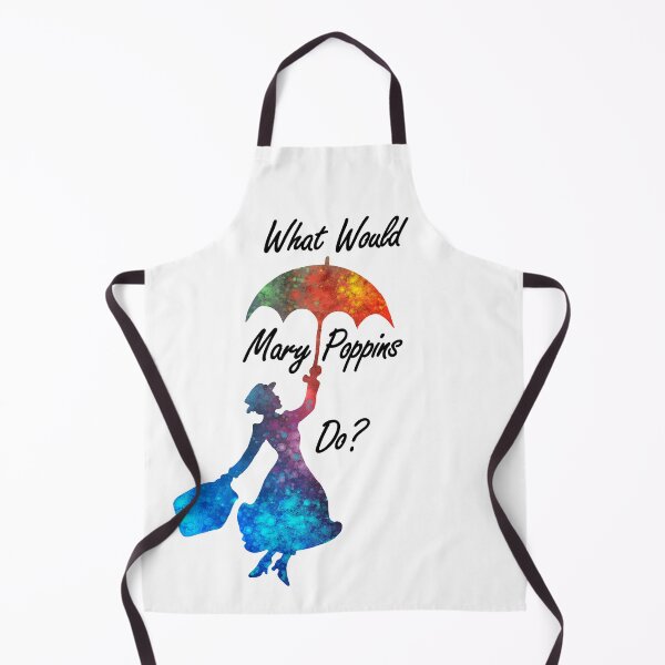 Item preview, What Would Mary Poppins Do? - colorful watercolor splatter designed and sold by maryedenoa.