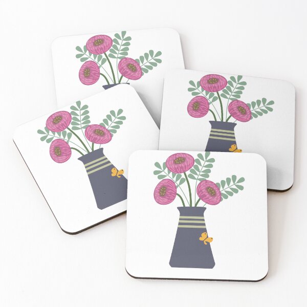 Artikelvorschau, Einmachglas mit Blumen Sticker entworfen und verkauft von Innovational.