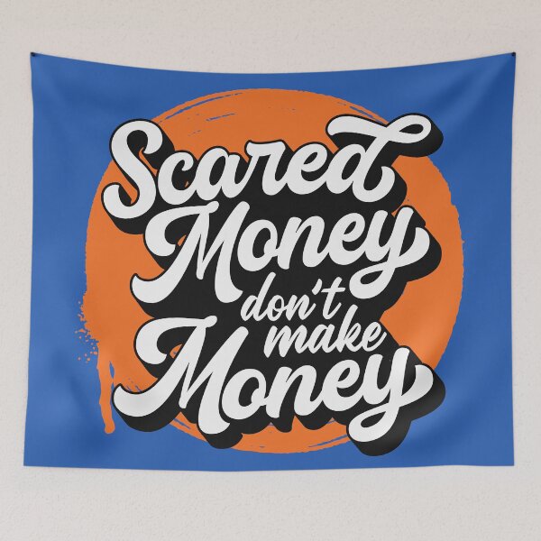 Item preview, Scared Money Don't Make Money // Florida Football designed and sold by SLAG-Creative.