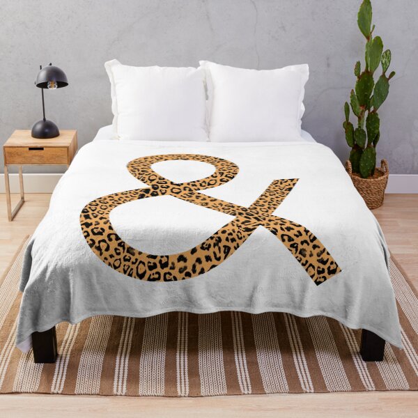 Item preview, Haute Leopard Classic Leopard Print Ampersand designed and sold by HauteLeopard.