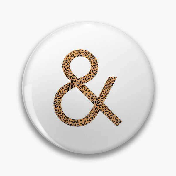 Item preview, Haute Leopard Classic Leopard Print Ampersand designed and sold by HauteLeopard.