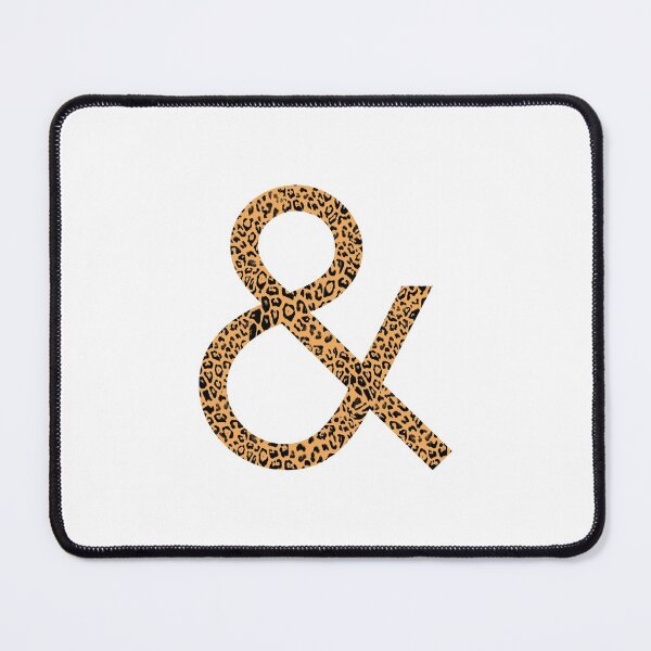 Item preview, Haute Leopard Classic Leopard Print Ampersand designed and sold by HauteLeopard.