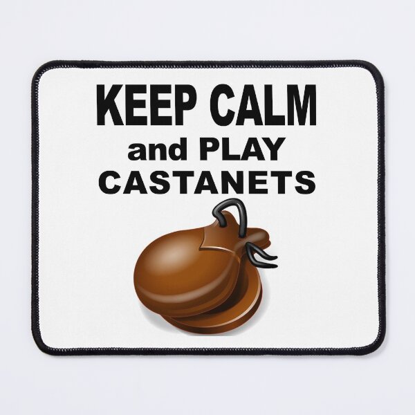 Item preview, Keep Calm and Play Castanets designed and sold by PERIferyART.