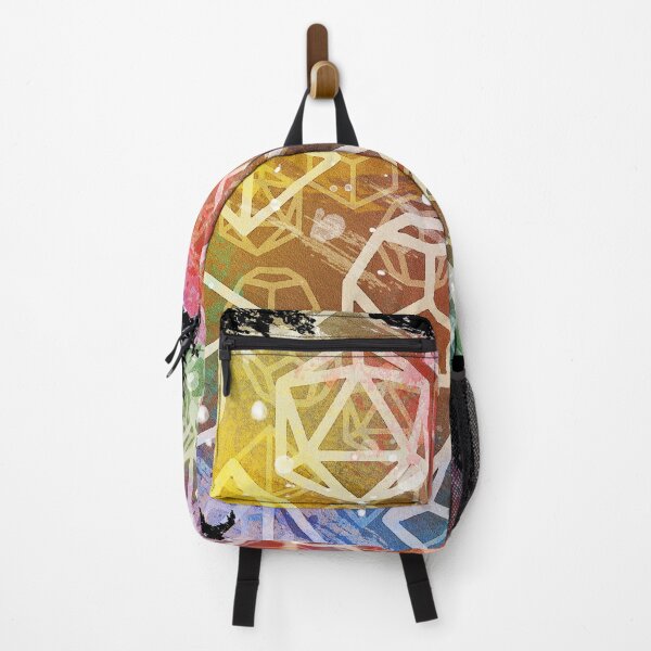 Item preview, D20 Dice: Watercolor Rainbow designed and sold by TripleMoonCrafts.