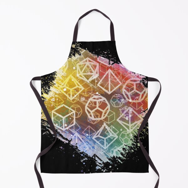 Item preview, D20 Dice: Watercolor Rainbow designed and sold by TripleMoonCrafts.