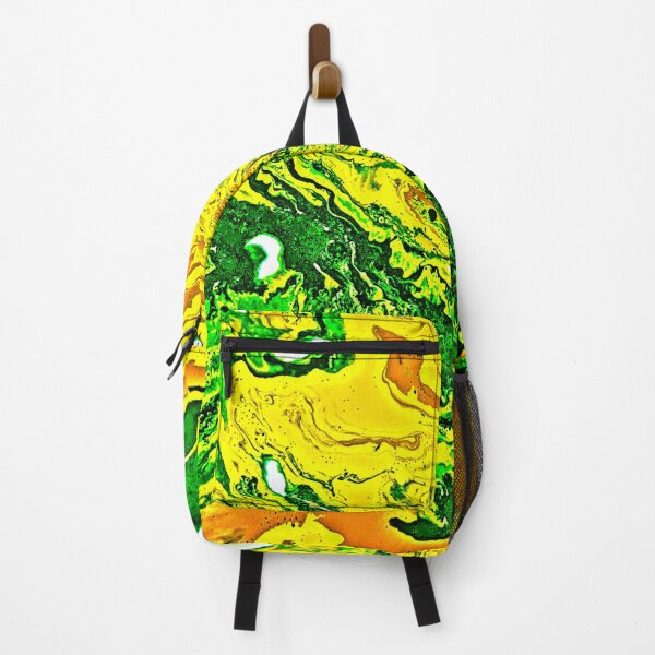 Item preview, Green and Yellow Abstract painting designed and sold by YStress.