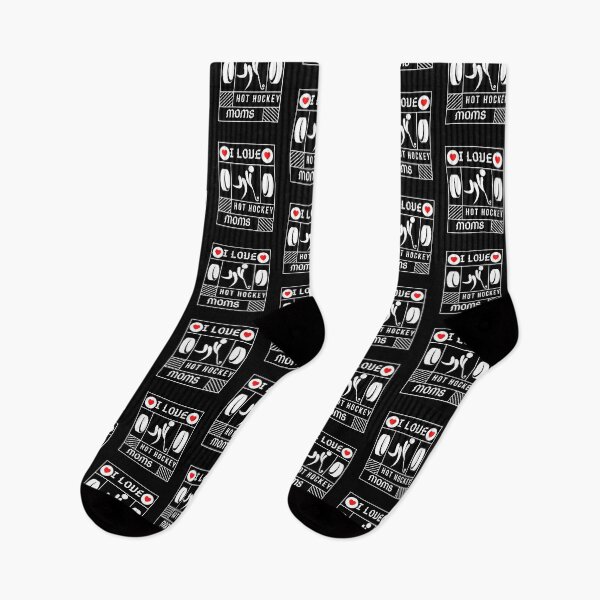 Item preview, I Love Hot Hockey Moms designed and sold by Rainbows Rock.