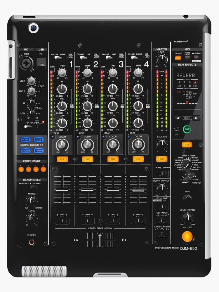 hektar forræder amplitude DJ Mixer - Professional Mixer for DJing, Music, Cool, Dance, Rave" iPad  Case & Skin for Sale by cubensins | Redbubble