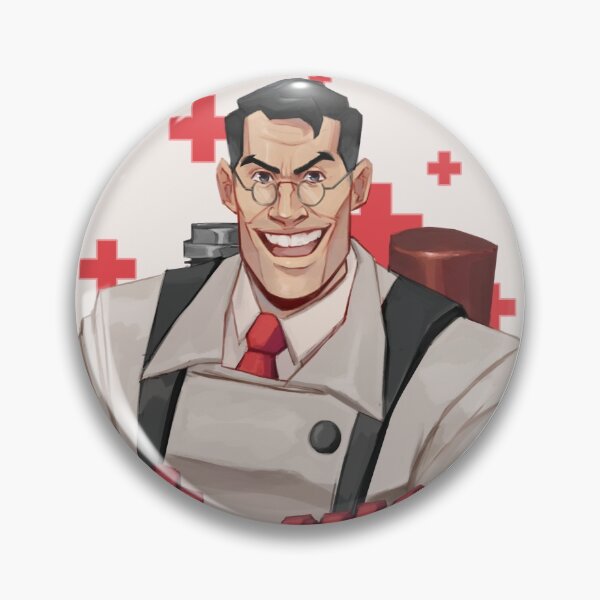 Item preview, Red tf2 Medic designed and sold by thesmithshow.