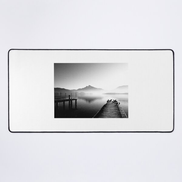 Item preview, Mondsee with morning fog designed and sold by Klaus Offermann.