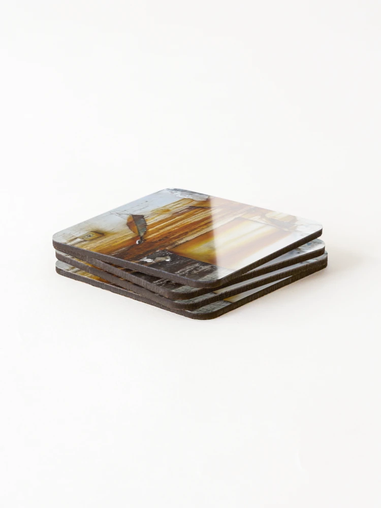 Thumbnail 4 of 5, Coasters (Set of 4), Rust Study designed and sold by Steven Godfrey.