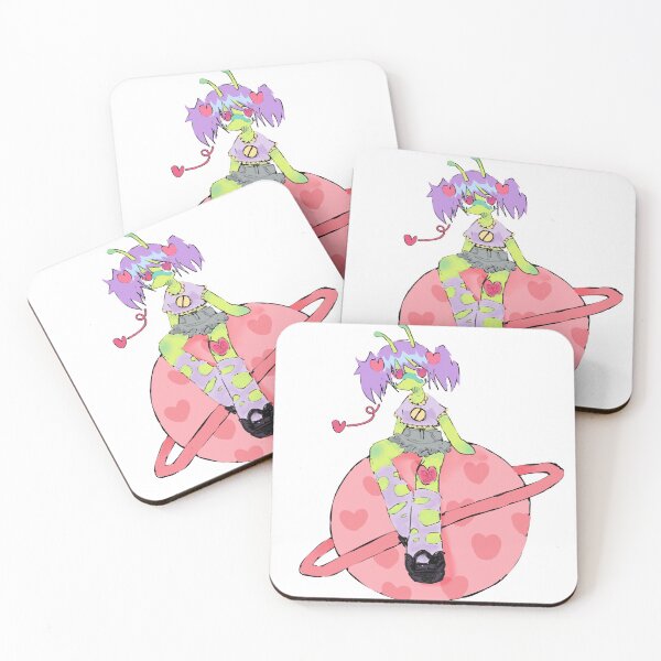 Item preview, 'love' alien girl designed and sold by starfruitz-.