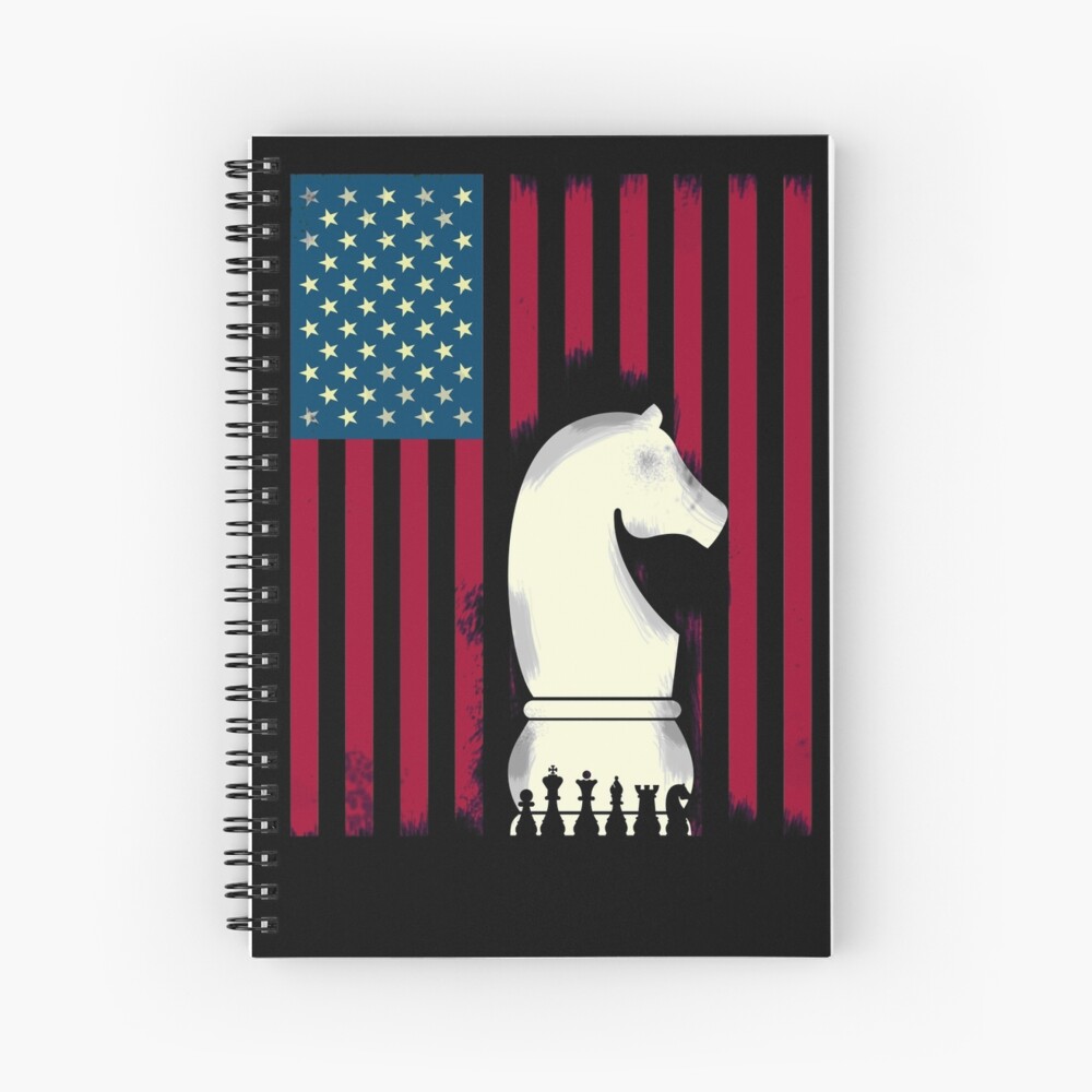 Schach Pferd Spieler Matt Usa Flagge Konig Dame Turm Laufer Stolz Schachspieler Kunstdruck Von Originalstar Redbubble