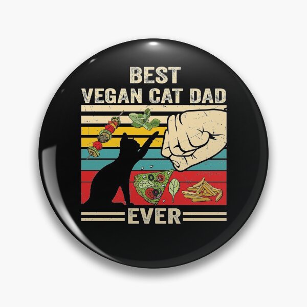 Item preview, best vegan cat dad ever funny, best vegan cat dad ever quote, best vegan cat dad ever saying best vegan cat dad ever lover, cat lover, best vegan cat dad ever cute,  designed and sold by jojocat90.