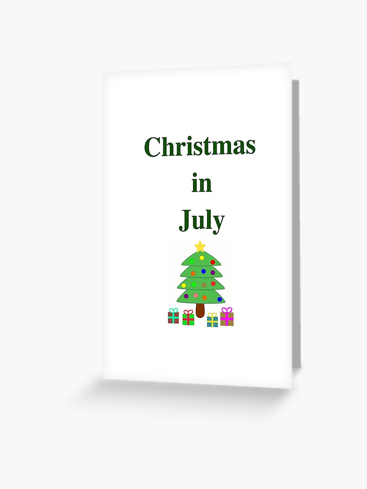 christmas in july paper products