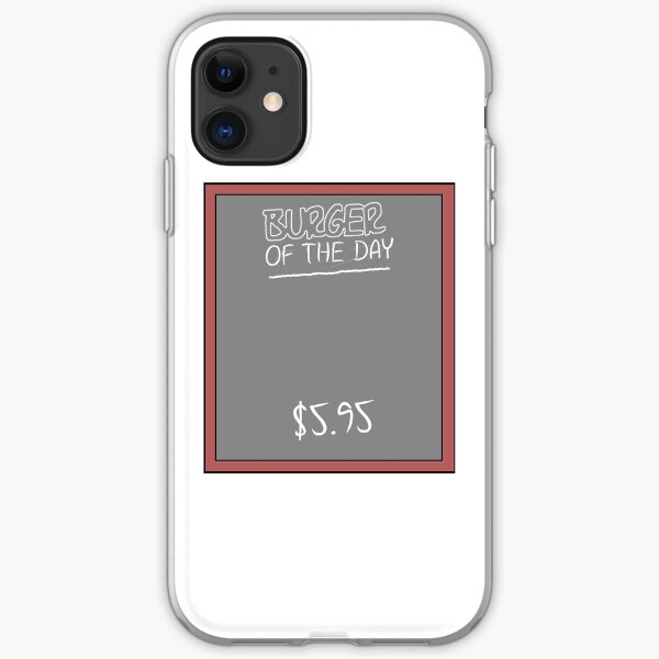 Burger of the Day iPhone Soft Case