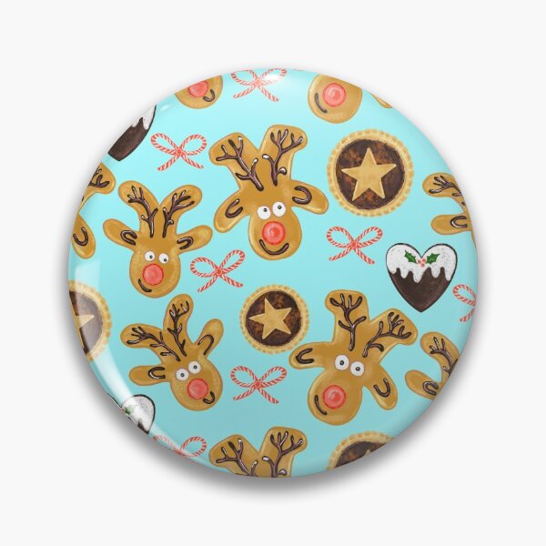 Item preview, Christmas reindeer cookies designed and sold by Papergrape.