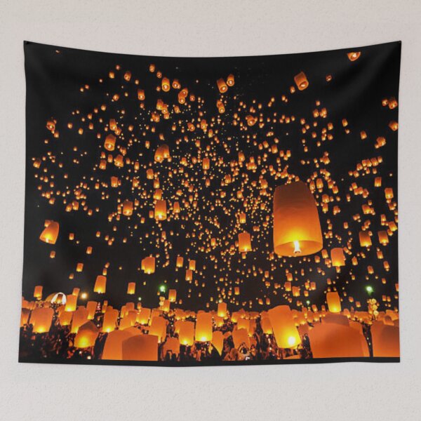 Item preview,  Loy Krathong (Yi Peng) Festival in Chiang Mai Thailand designed and sold by class01.