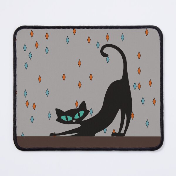 Item preview, Retro Kitty Playing on the Window Sill designed and sold by LisWilliams.