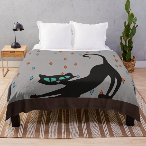 Item preview, Retro Kitty Playing on the Window Sill designed and sold by LisWilliams.
