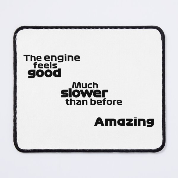 Item preview, The engine feels good. Much slower than before. Amazing. Black designed and sold by F440.