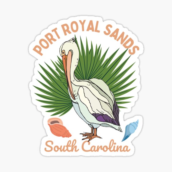 Item preview, Wild Port Royal Sands, South Carolina, Tan Text- Wildlife / Nature designed and sold by TimelessLocales.