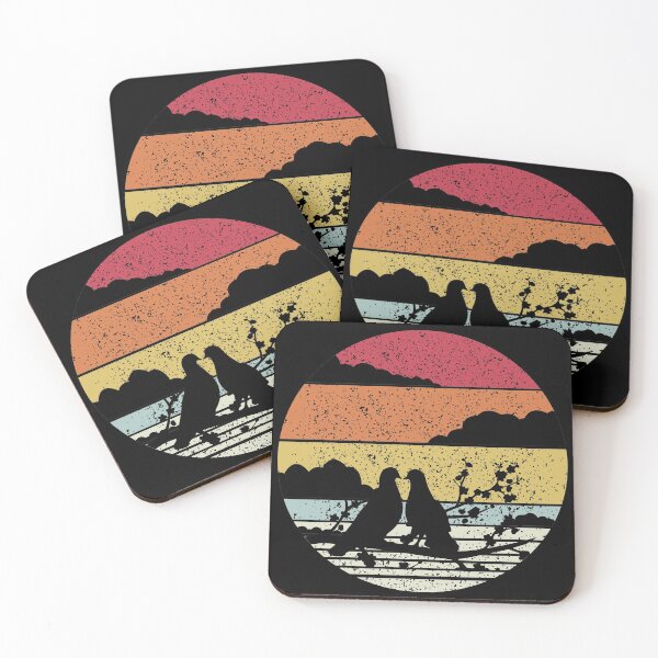 Item preview, Birds Retro Silhouette Funny designed and sold by soebekhi.