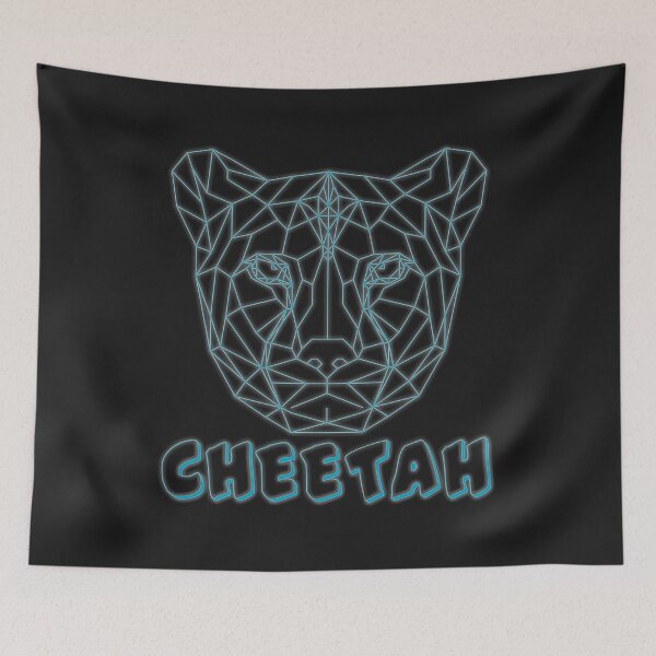 Item preview, geometric cheetah designed and sold by capotees.