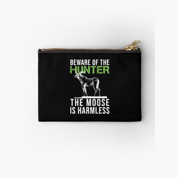 Item preview, Beware Of The Hunter Hunting Moose Funny Hunter Harmless designed and sold by StrongShirts.