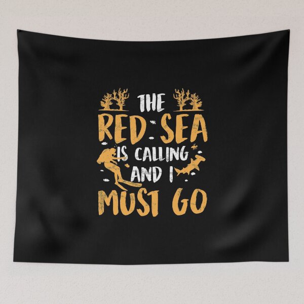 Item preview, The Red Sea Is Calling Liveaboard Trip Hammerhead Reef designed and sold by StrongShirts.