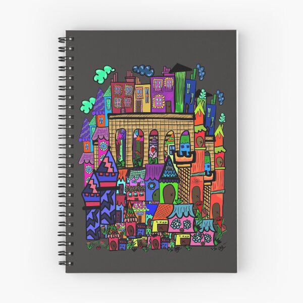 Item preview, Imaginary City designed and sold by SignumNoemiArt.