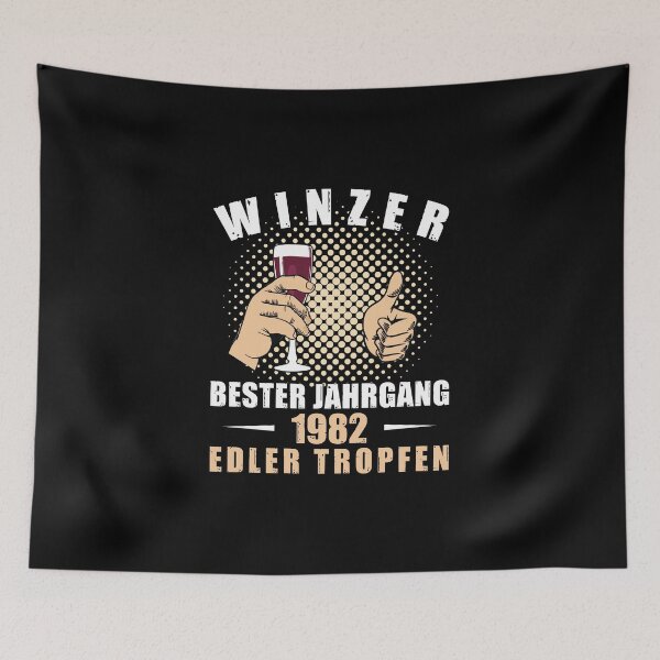 Item preview, 40th birthday 1982 winemaker Best vintage winemaker designed and sold by StrongShirts.