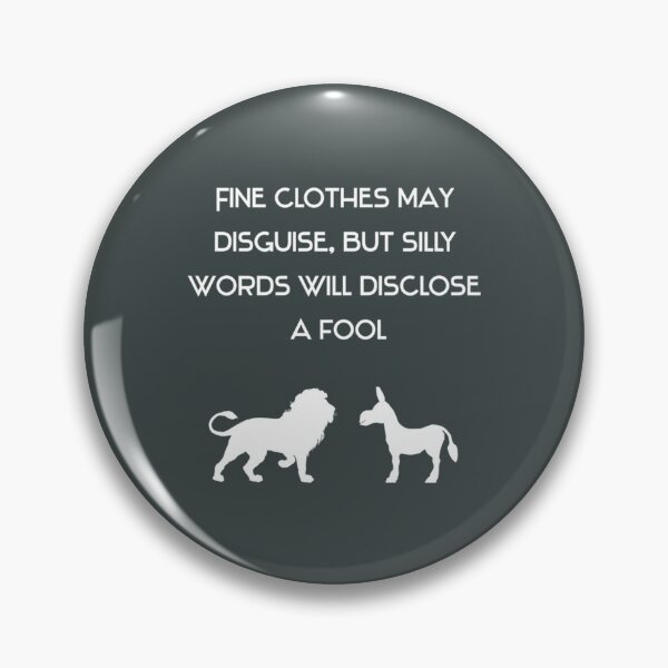 Item preview, Aesop_s Fables -- Fine clothes may disguise...   designed and sold by Kaliadesign.