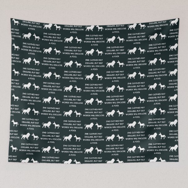 Item preview, Aesop_s Fables -- Fine clothes may disguise...   designed and sold by Kaliadesign.
