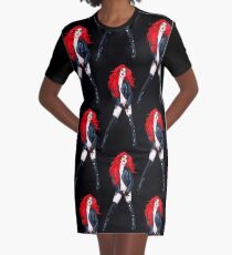 ADORE Graphic T-Shirt Dress