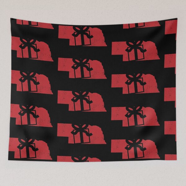 Item preview, Christmas Gift In Nebraska designed and sold by Creatively Torn.
