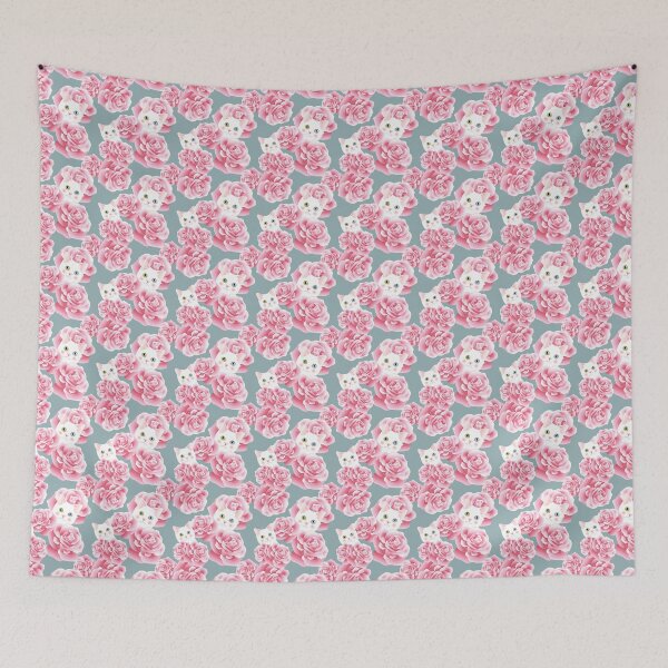 Item preview, Sesshoumaru's Roses, Teal Flavor designed and sold by BlissAndKittens.