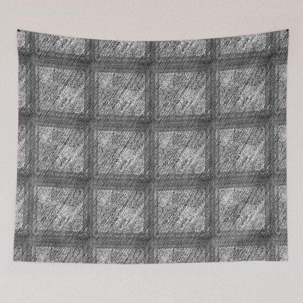 Item preview, Black-White-Gray Squares  jeans by Iritof designed and sold by iritof.