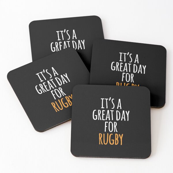 Item preview, It's a Great Day for Rugby designed and sold by kindxinn.