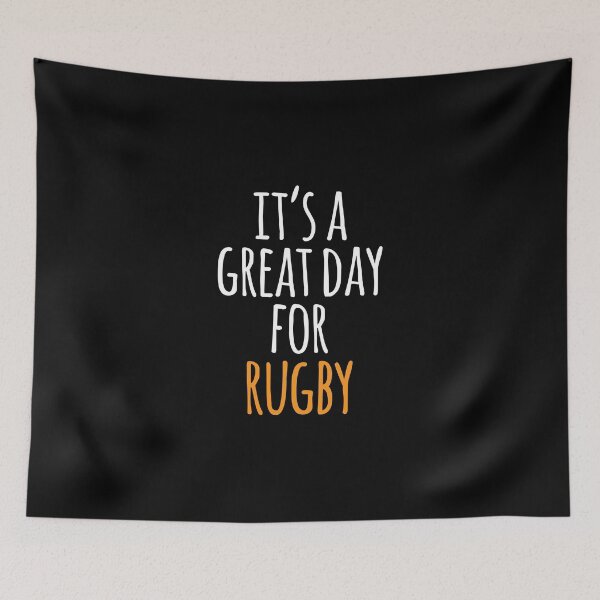 Item preview, It's a Great Day for Rugby designed and sold by kindxinn.