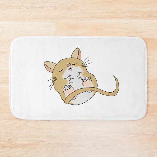 Item preview, Cute golden sleeping Gerbil designed and sold by Becky-Marie.