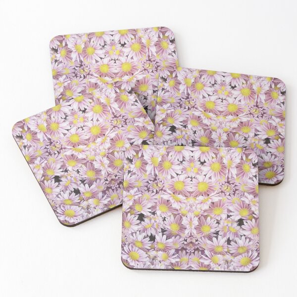 Item preview, flower kaleidoscope (096) - pink daisies designed and sold by expl-rations.