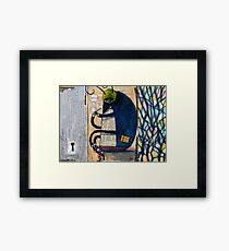 Strange Patch Framed Print