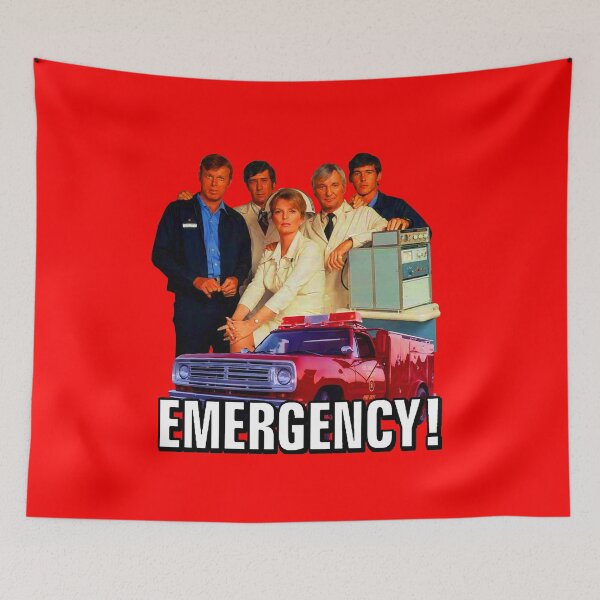 Item preview, Retro Vintage 70s EMERGENCY! Cast Tribute designed and sold by 90snerd.