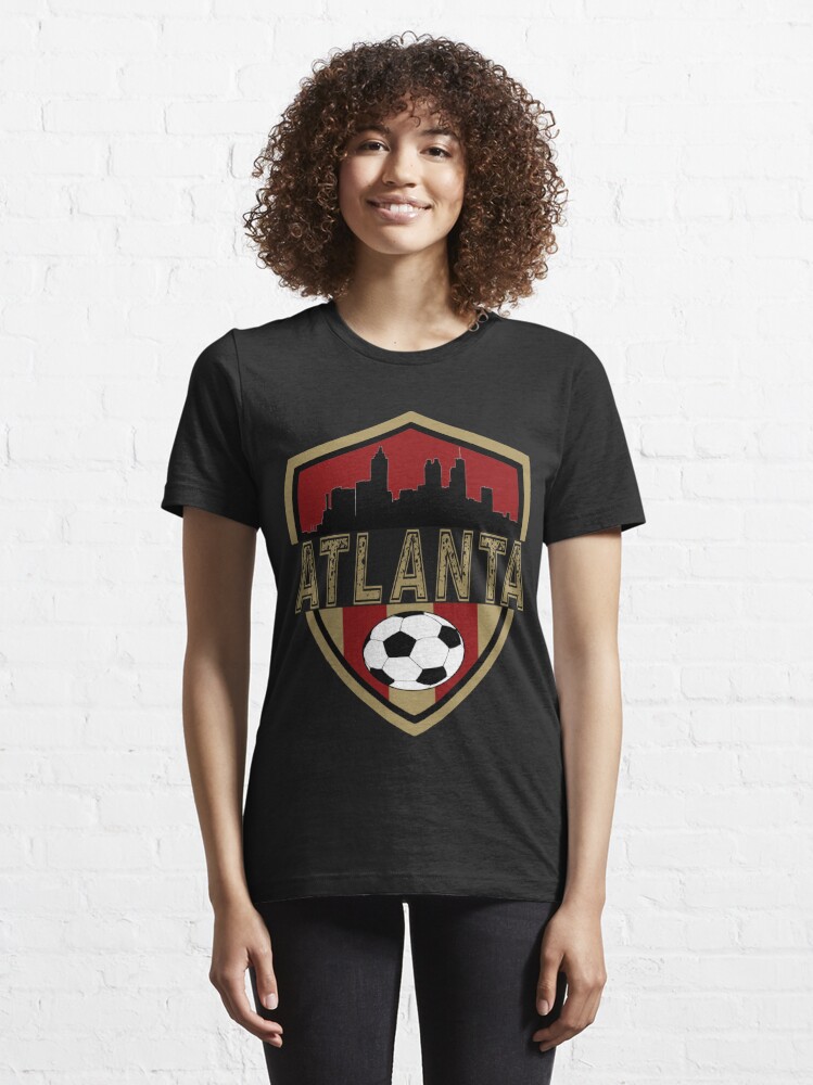 Atlanta Baseball Jersey - ATL Mini Badge T-Shirt