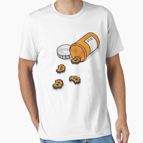Bitcoin Orange Pill Essential T-Shirt