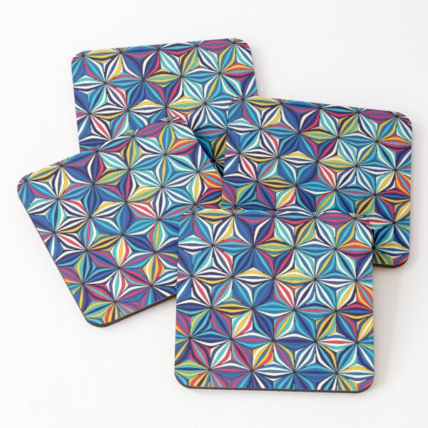 Item preview, Colourful Geometric Shapes Texture Pattern   designed and sold by LoloTrends.
