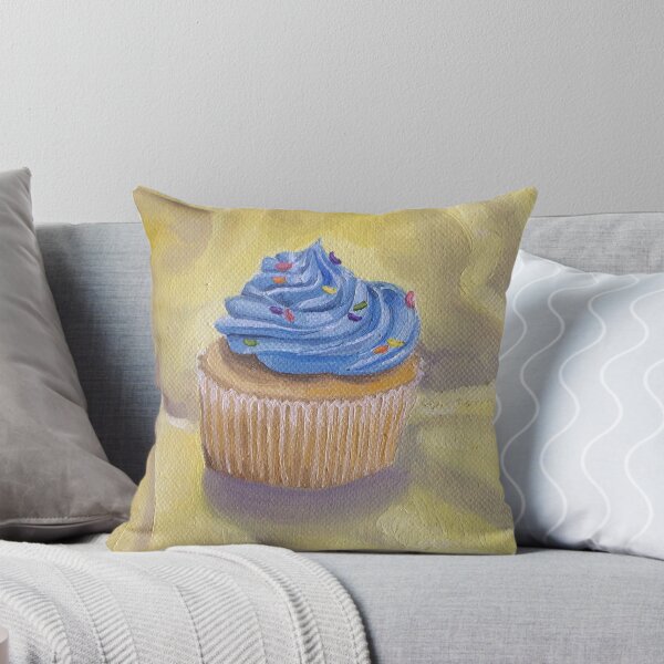 Item preview, Vanilla Cupcake with Sprinkles Painting designed and sold by Lagoldberg28.