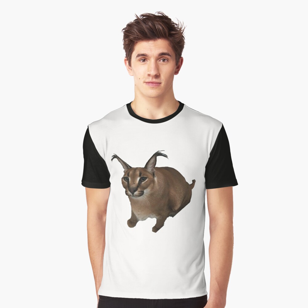 Funny big floppa cat meme Gun Essential T-Shirt | Art Board Print